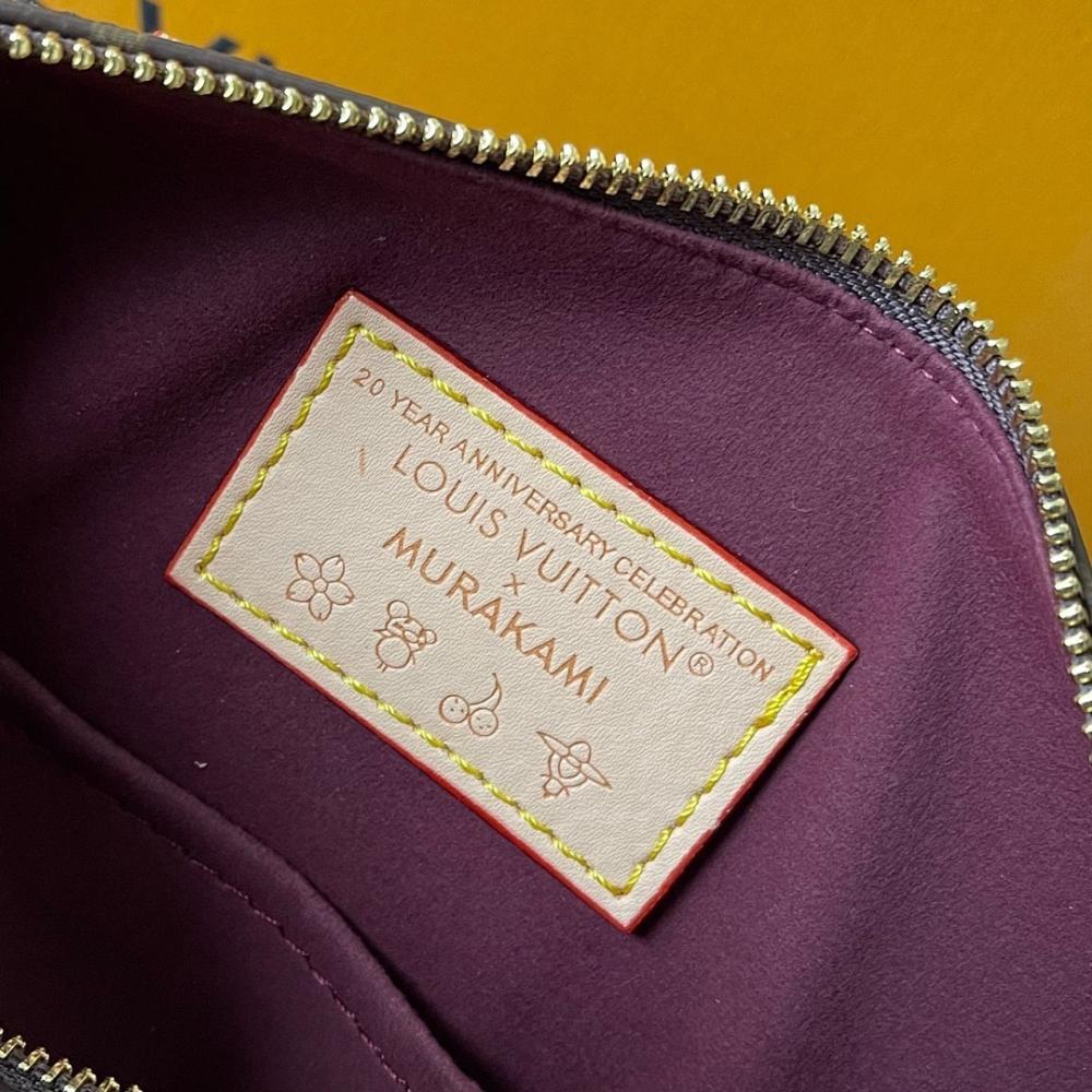Speedy Monogram Leather Crossbody Bag