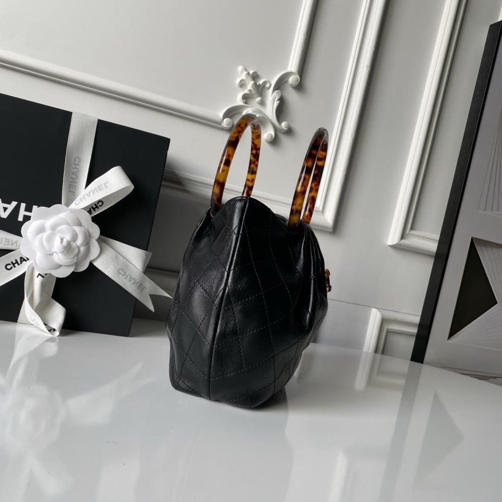 Leather Bucket Bag