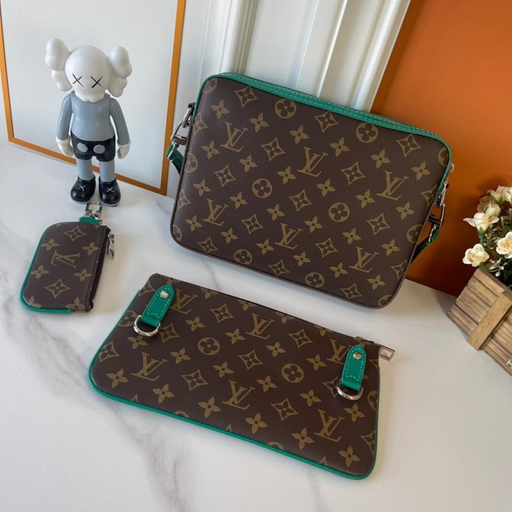 Modern Luxury Monogram Shoulder Bag