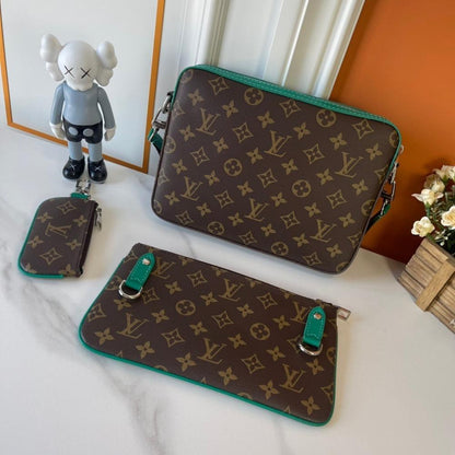 Modern Luxury Monogram Shoulder Bag