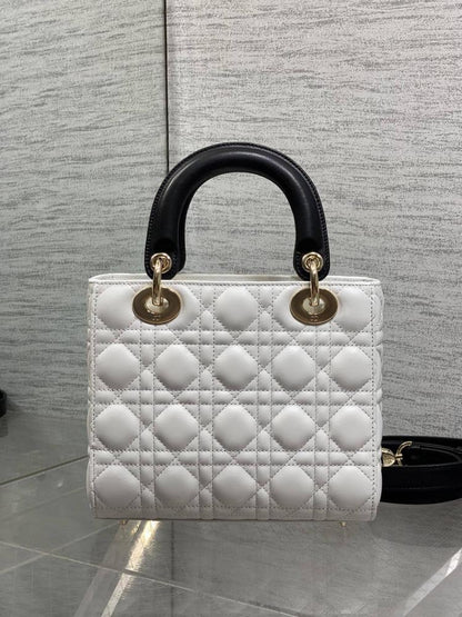 Lambskin Top Handle Bag