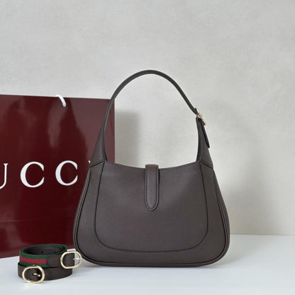 Elegant Leather Top Handle Bag