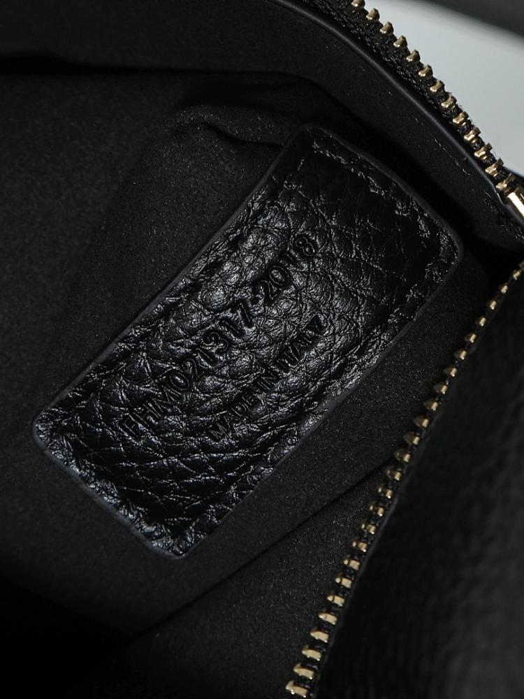 Bea Embroidered Leather Top Handle Bag