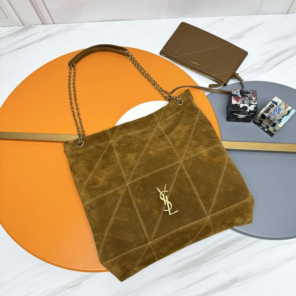 Suede Bucket Bag