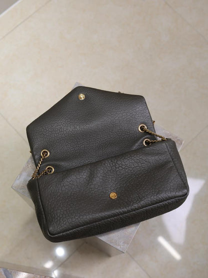 Lambskin Top Handle Bag