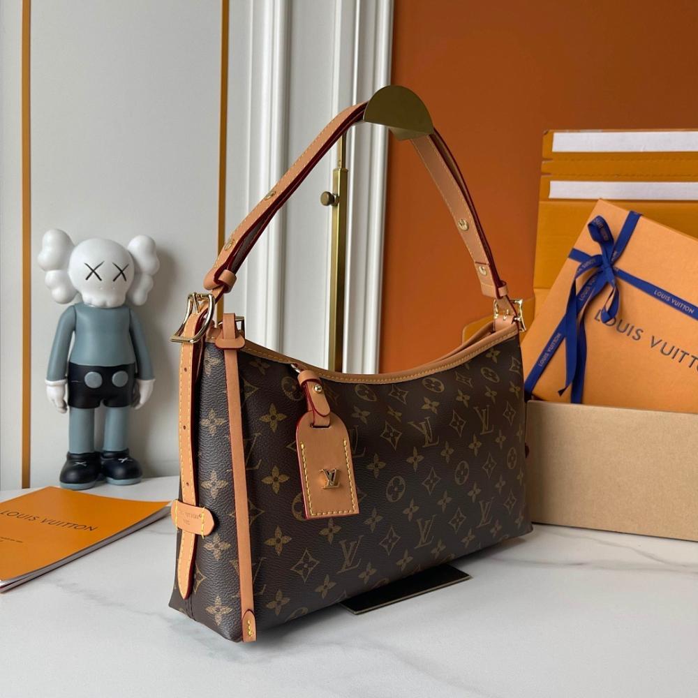 Stylish Refined Monogram Calfskin Crossbody Bag