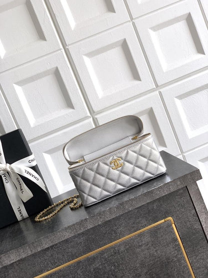 Crystal-Embellished Shoulder Bag
