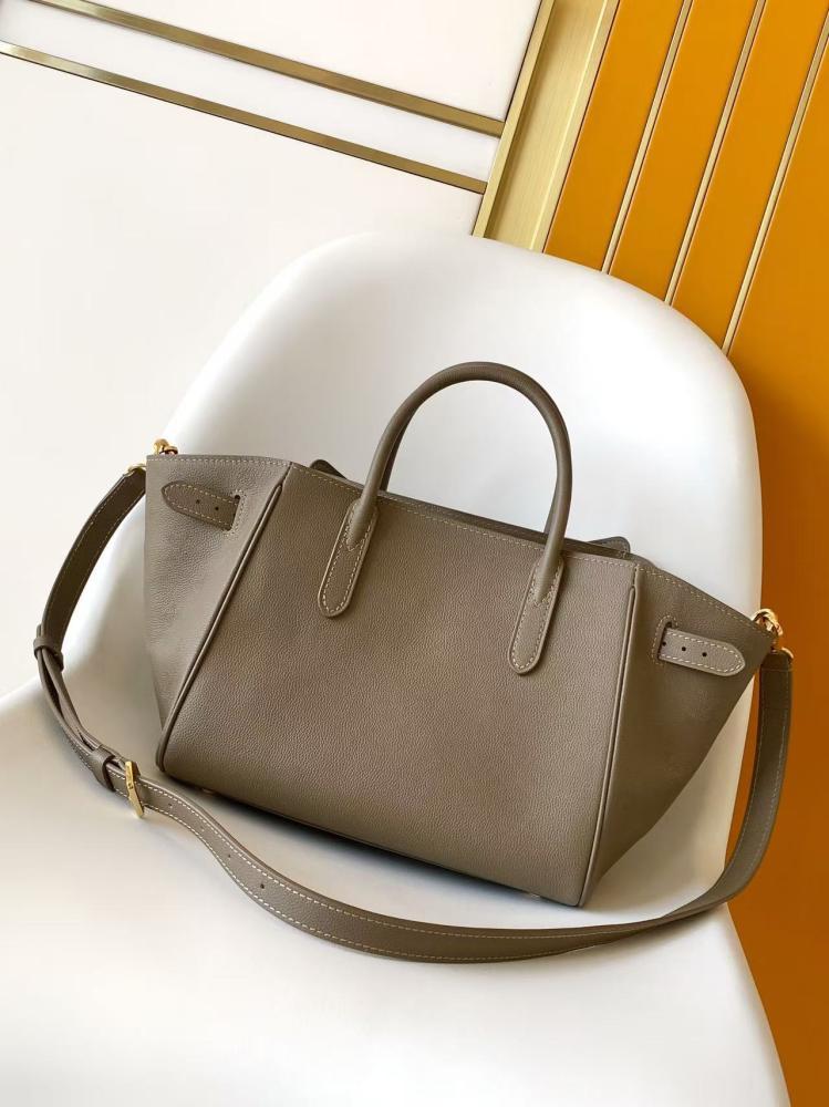 Calfskin Top Handle Bag