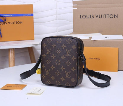 Modern Stylish Calfskin Crossbody Bag