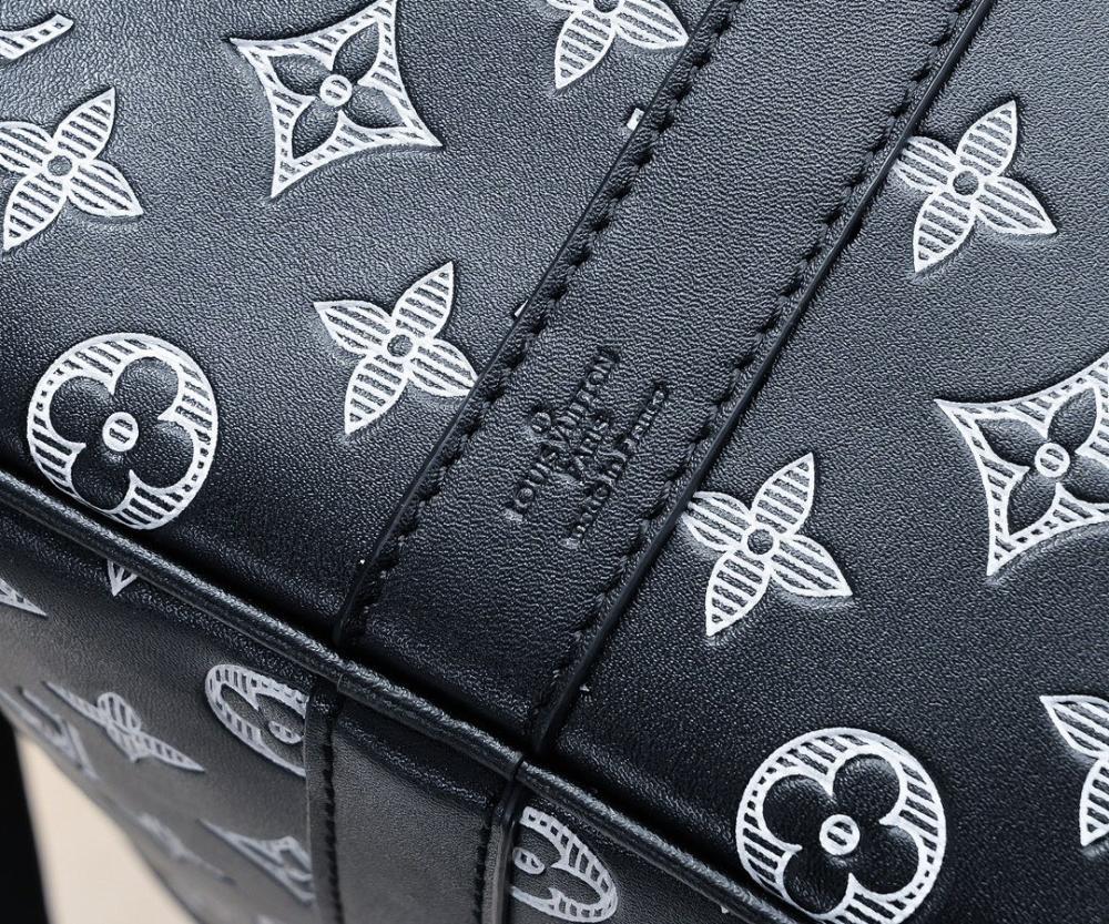 Luxury Refined Monogram Calfskin Crossbody Bag