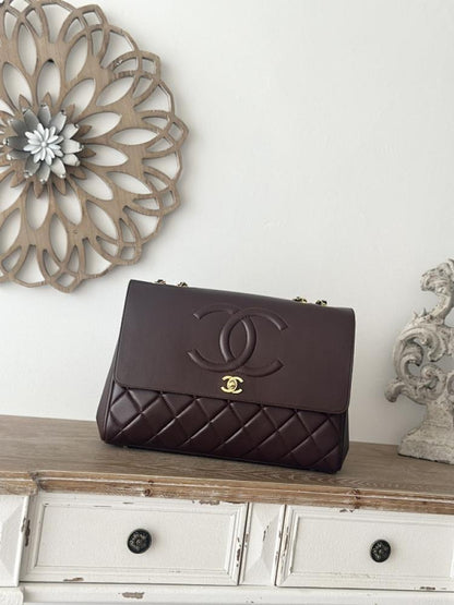 Classic Lambskin Shoulder Bag