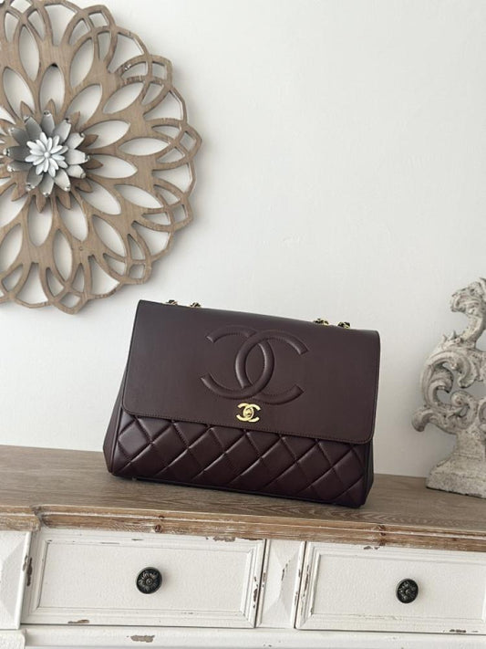 Classic Lambskin Shoulder Bag
