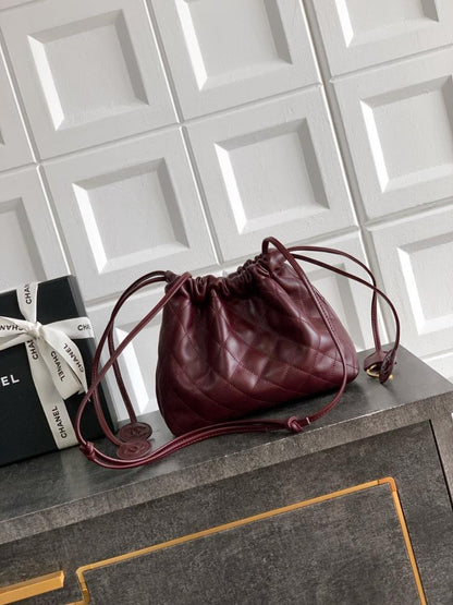 Leather Top Handle Bag