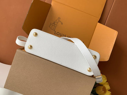 Calfskin Top Handle Bag