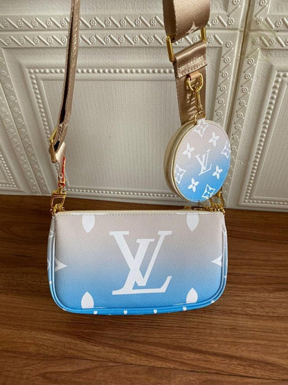 Modern Luxury Jacquard Shoulder Bag