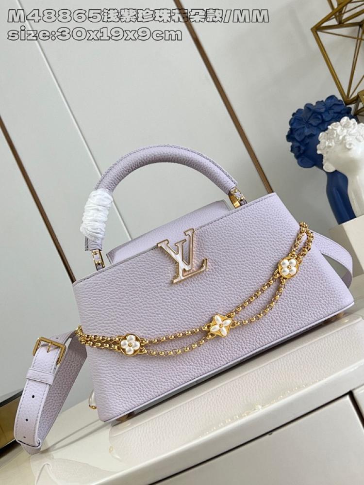 Leather Top Handle Bag