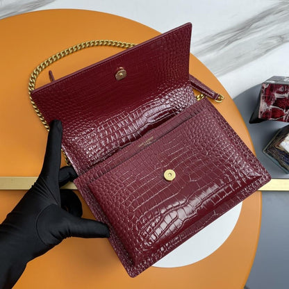 Classic Leather Top Handle Bag