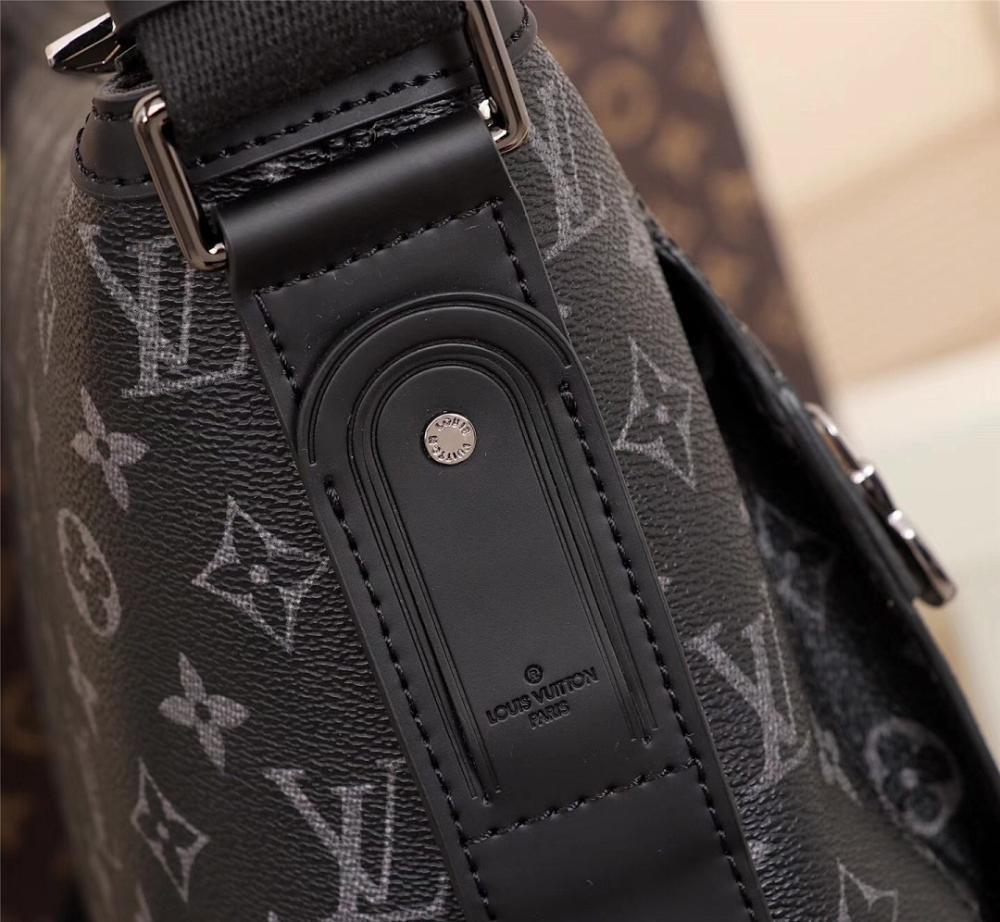 Elegant Stylish Silver Monogram Leather Bag