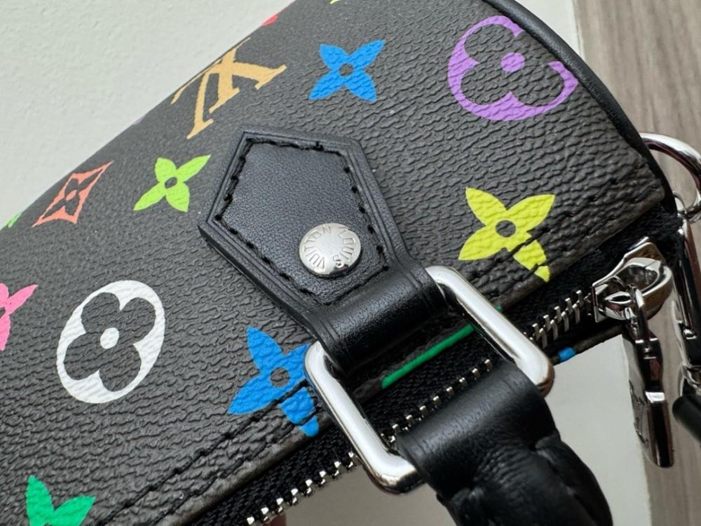 Modern Luxury Printed Leather Top Handle Bag