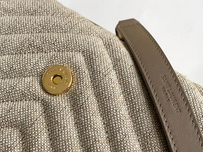 Italian-Inspired Stylish Quilted Leather Shoulder Bag