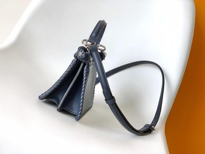 Leather Top Handle Bag