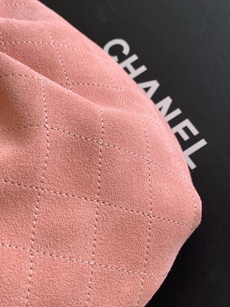 Embroidered Suede Top Handle Bag