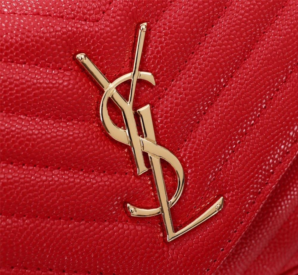 Italian-Inspired Luxury Calfskin Shoulder Bag