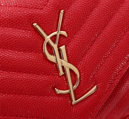 Italian-Inspired Luxury Calfskin Shoulder Bag