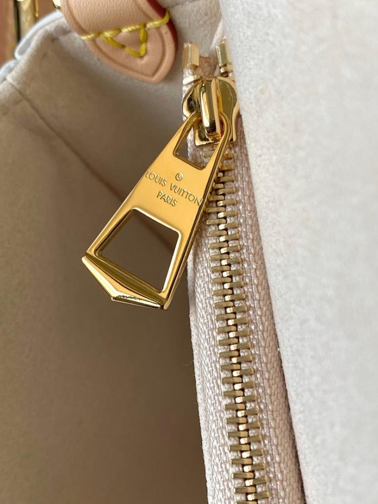 Diane Monogram Leather Shoulder Bag