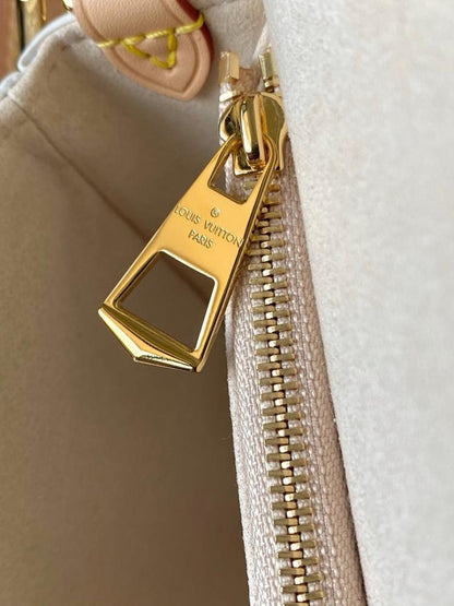 Diane Monogram Leather Shoulder Bag