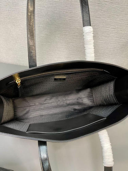 Leather Top Handle Bag