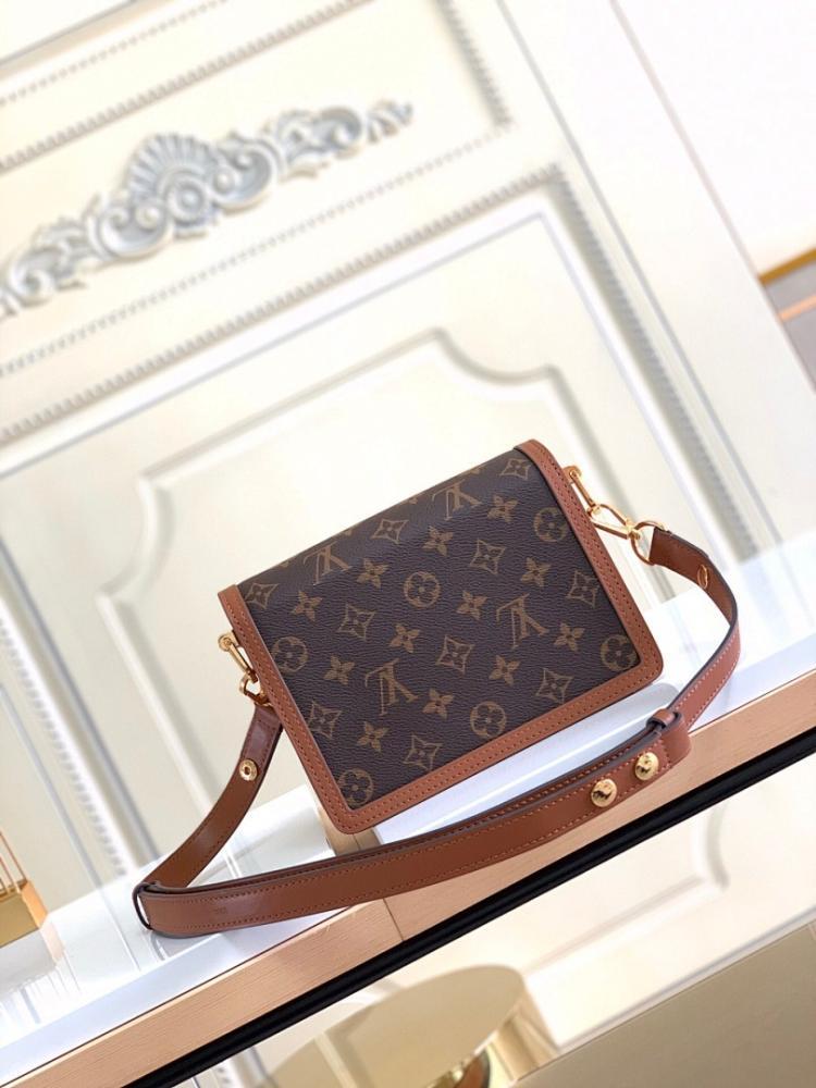 Modern Premium Monogram Canvas Shoulder Bag