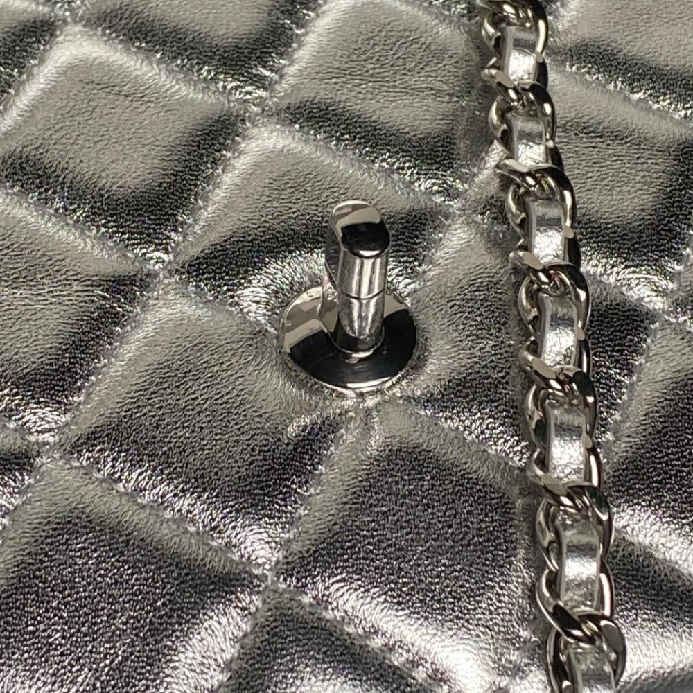 Gold Top Handle Bag