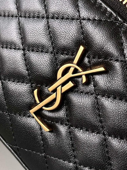 Modern Luxury Black Leather Shoulder Bag – Special Edition