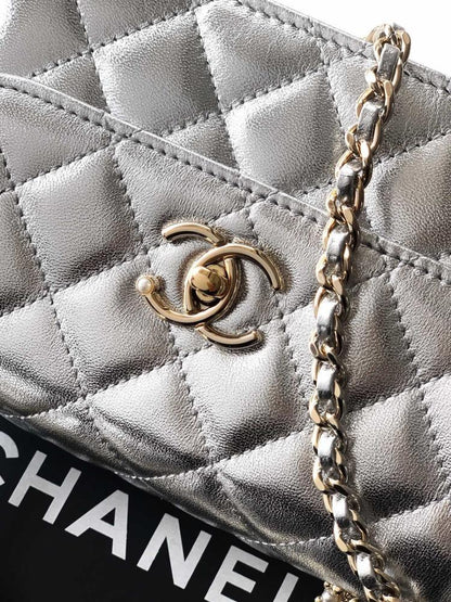 Leather Top Handle Bag