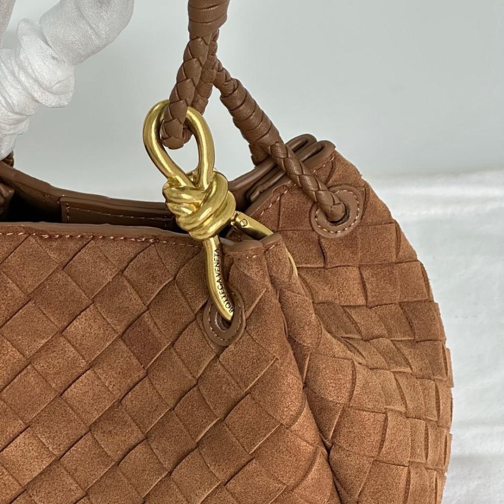 Modern Leather Top Handle Bag