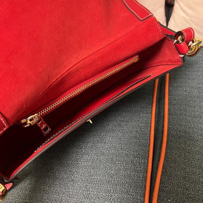 VLogo Signature Calfskin Shoulder Bag