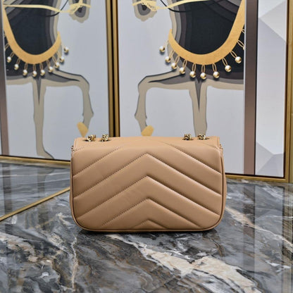 Loulou Leather Shoulder Bag