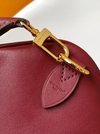 Calfskin Top Handle Bag