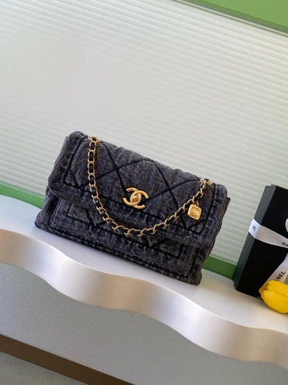 Denim Shoulder Bag