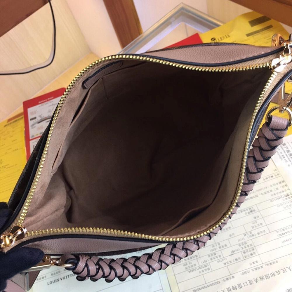 Modern Refined Leather Shoulder Bag
