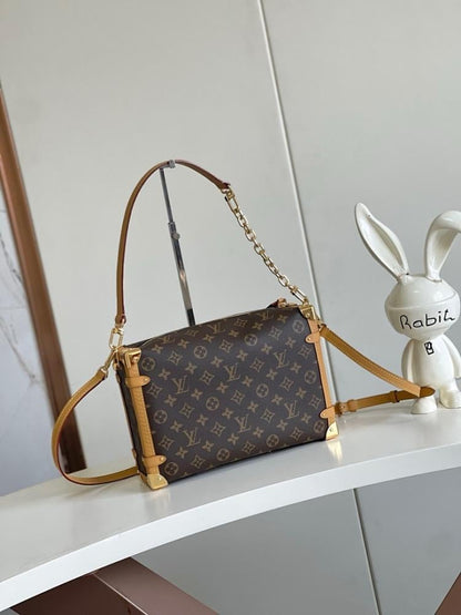 Modern Monogram Leather Travel Bag