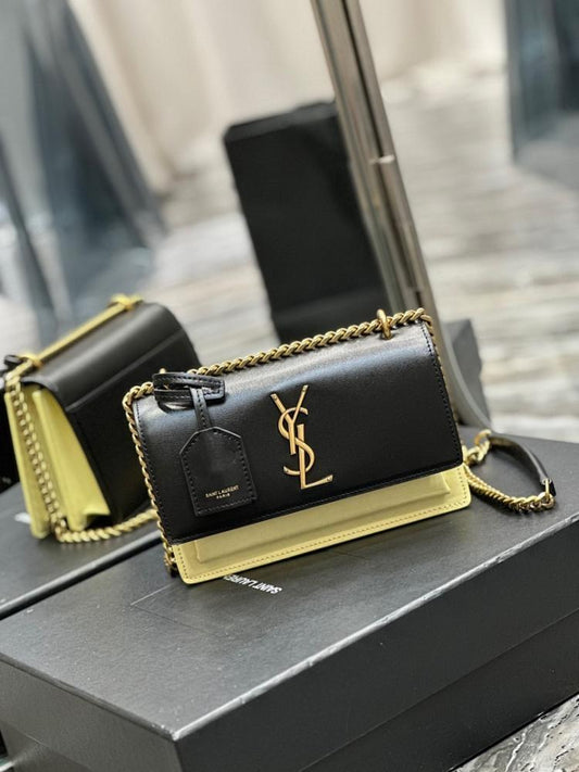 Luxury Elegant Leather Top Handle Bag