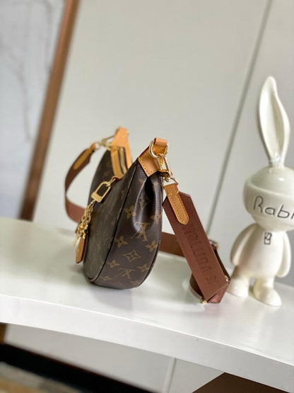 Modern Refined Canvas Shoulder Bag