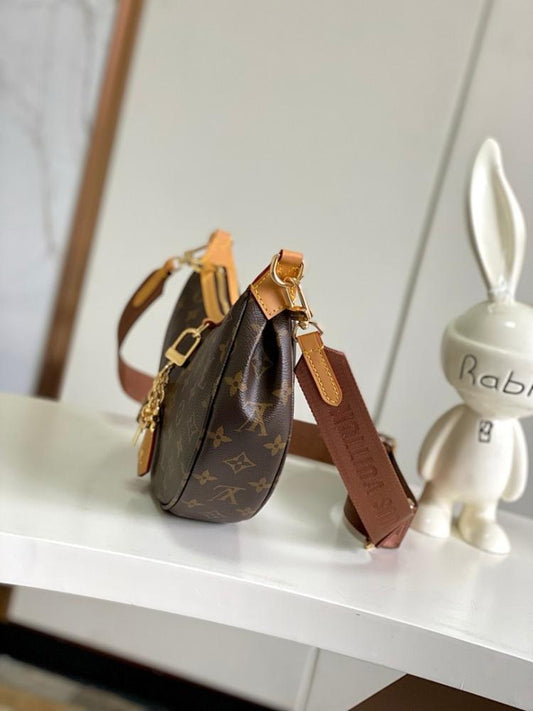 Modern Refined Canvas Shoulder Bag