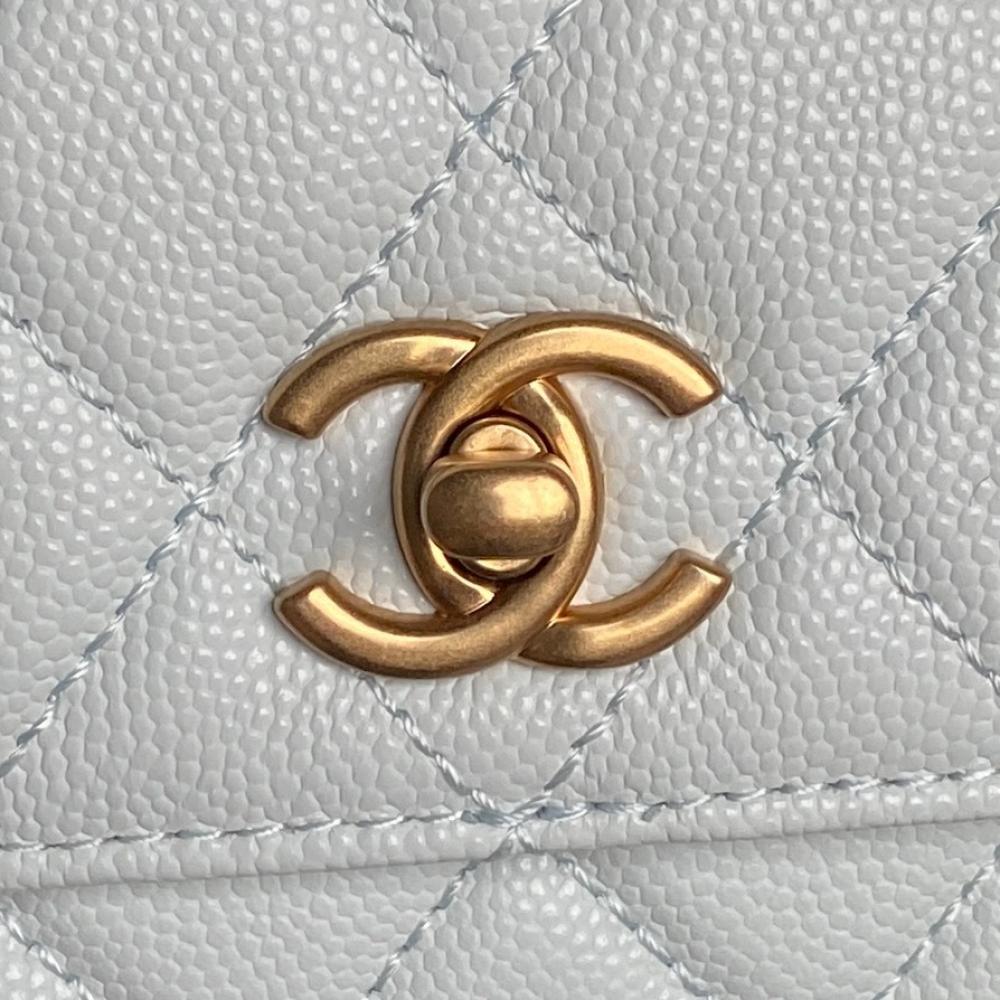 Leather Top Handle Bag
