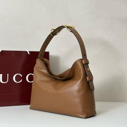 Leather Top Handle Bag