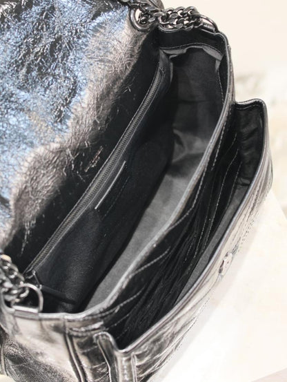 Leather Top Handle Bag