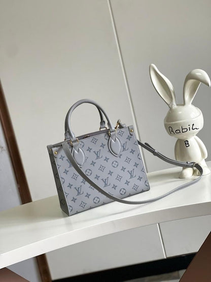 Modern Elegant Studded Calfskin Crossbody Bag