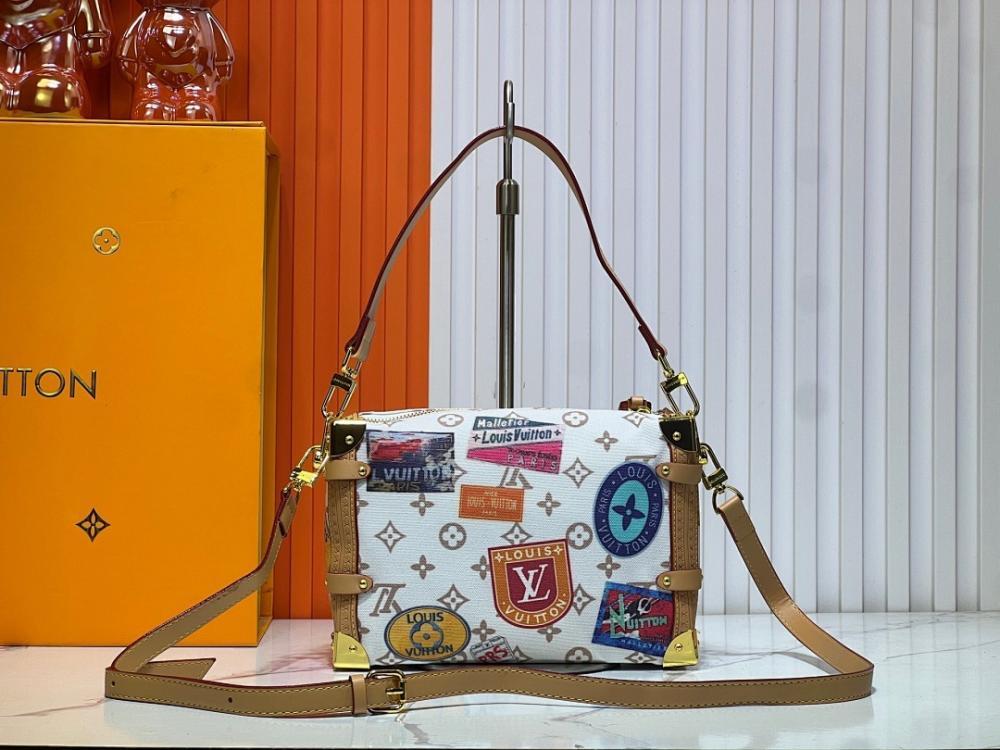 Modern Stylish Monogram Calfskin Travel Bag